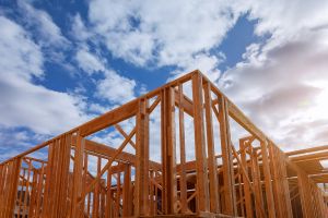 Une construction en bois