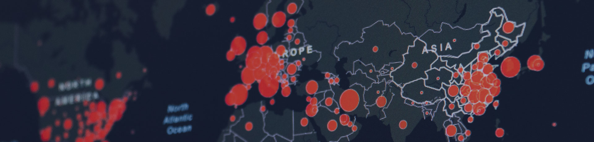 Carte du monde avec les pays