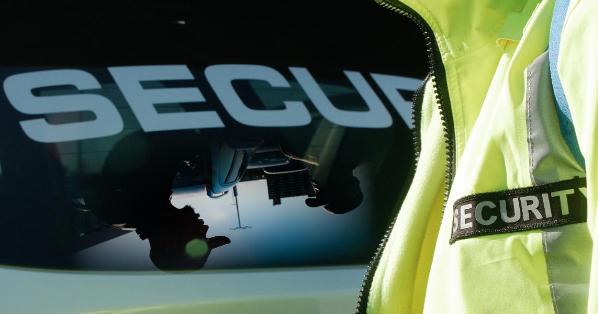 L'image d'un agent de sécurité