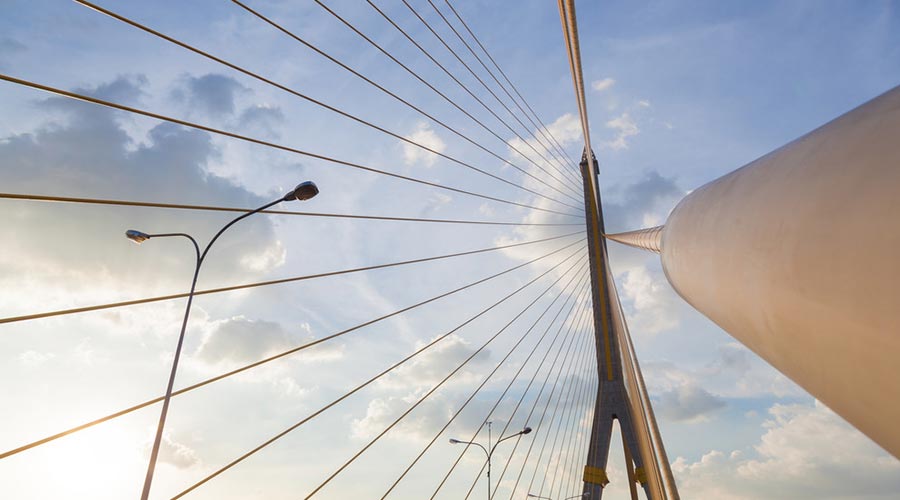 Puente con una carretera