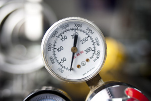 pressure gauge for pressure equipment