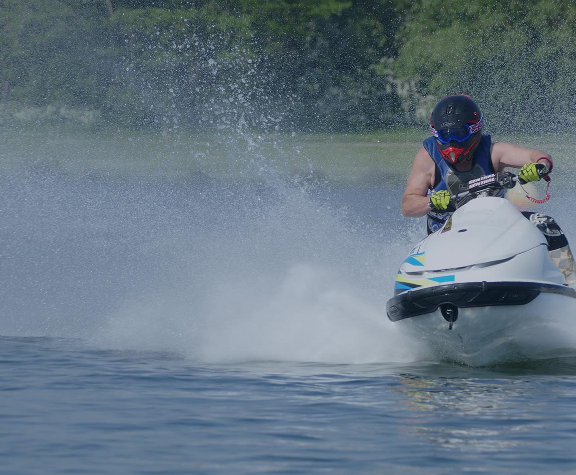emissions of noise and gaseous from jetski