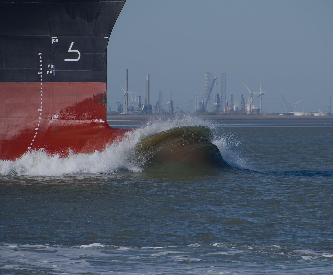boat on the sea