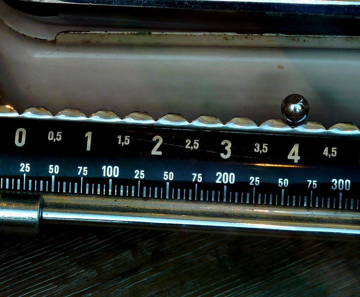 scale with weights