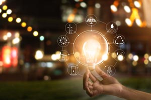 light bulb with all energy sources