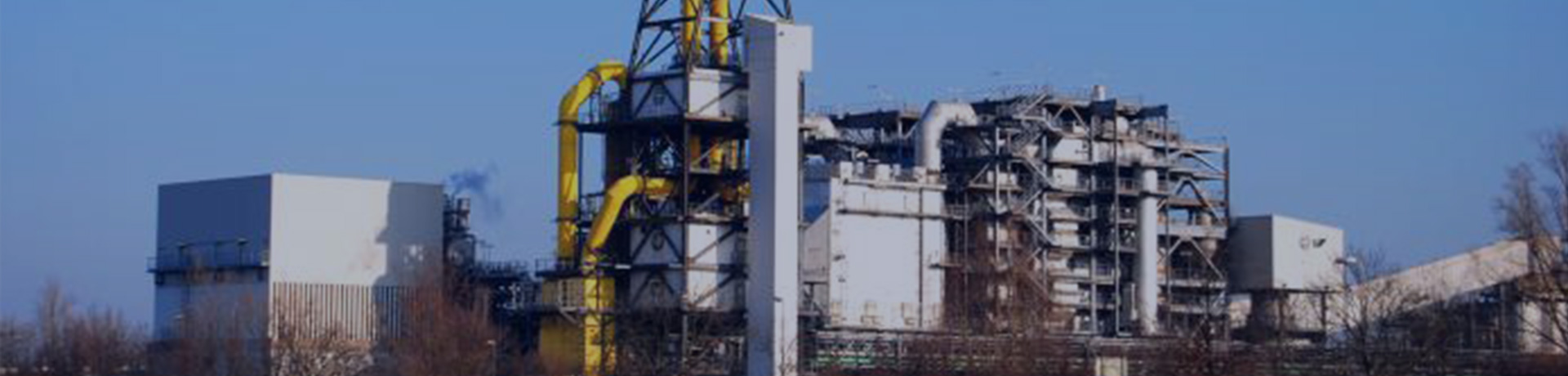 Une usine d'incinération de déchets