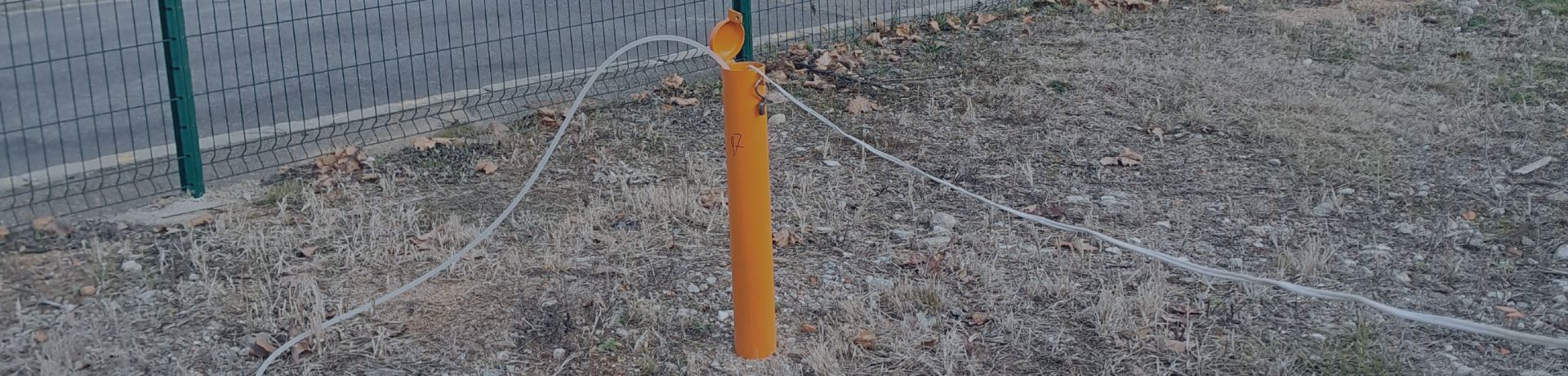 Photo d'un piézomètre