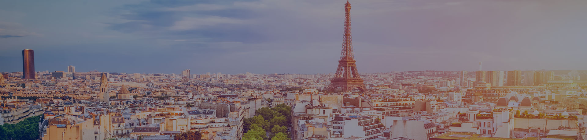 Coucher de soleil à Paris