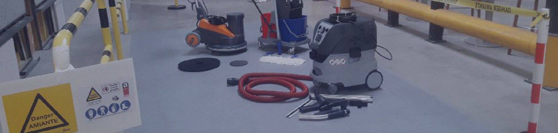 Une plateforme amiante dans un centre de formation Amiante