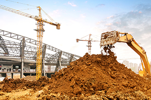 Un site de construction
