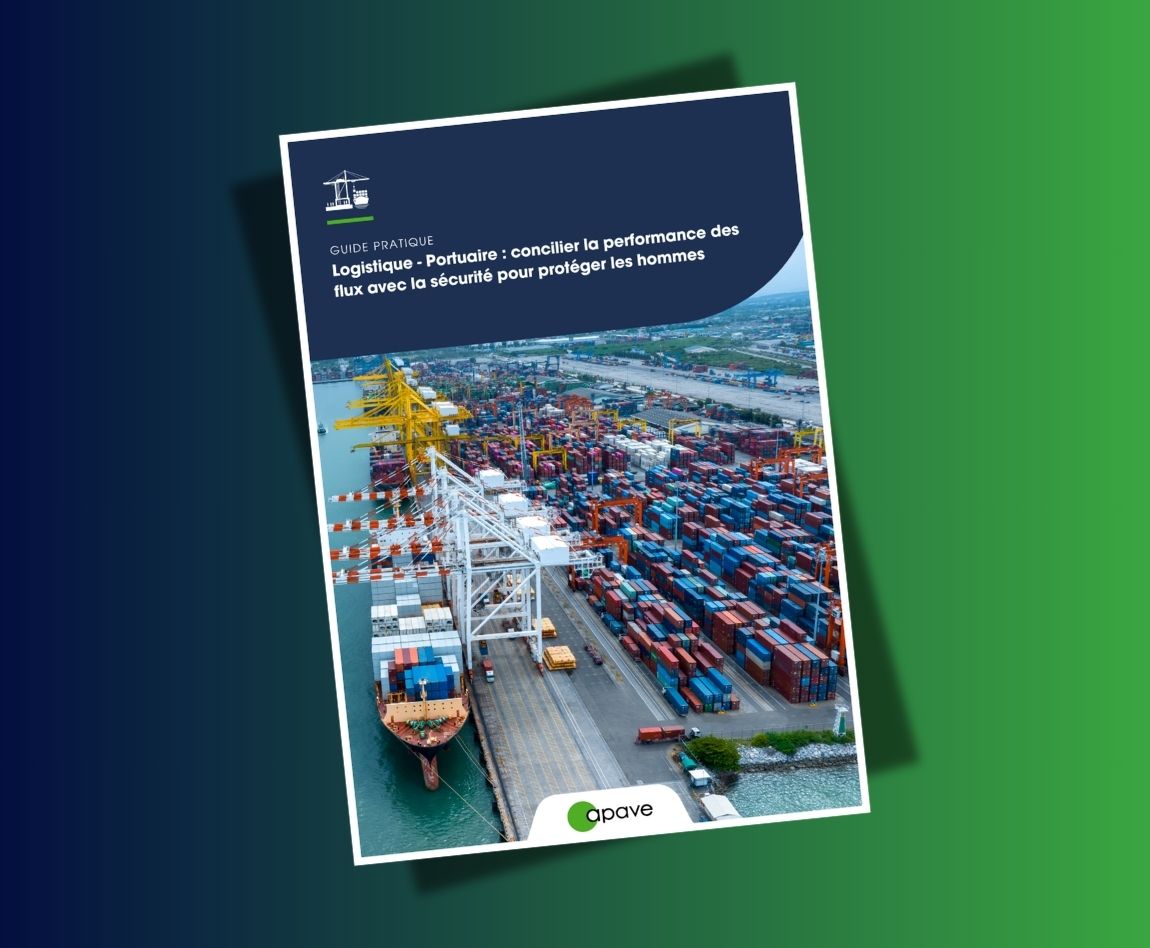 Visuel du guide pratique apave logistique et portuaire