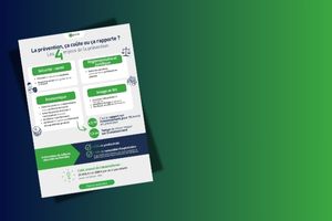 Visuel de l'infographie Apave La prévention, ça coûte ou ça rapporte ? Les 4 enjeux