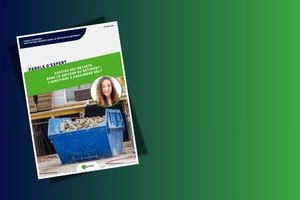 Visuel de la parole d'expert Apave sur la gestion des déchets dans le bâtiment