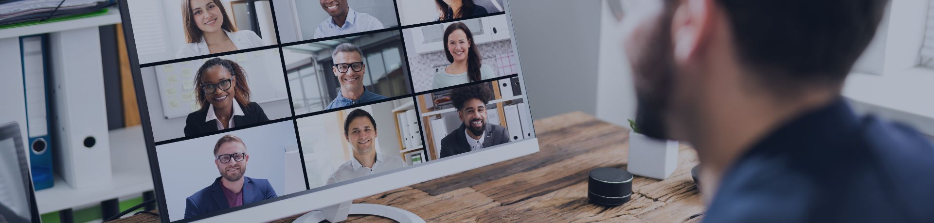 Une réunion en distancielle