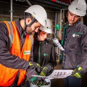 Des collaborateurs apave en train de réaliser une formation Echafaudage