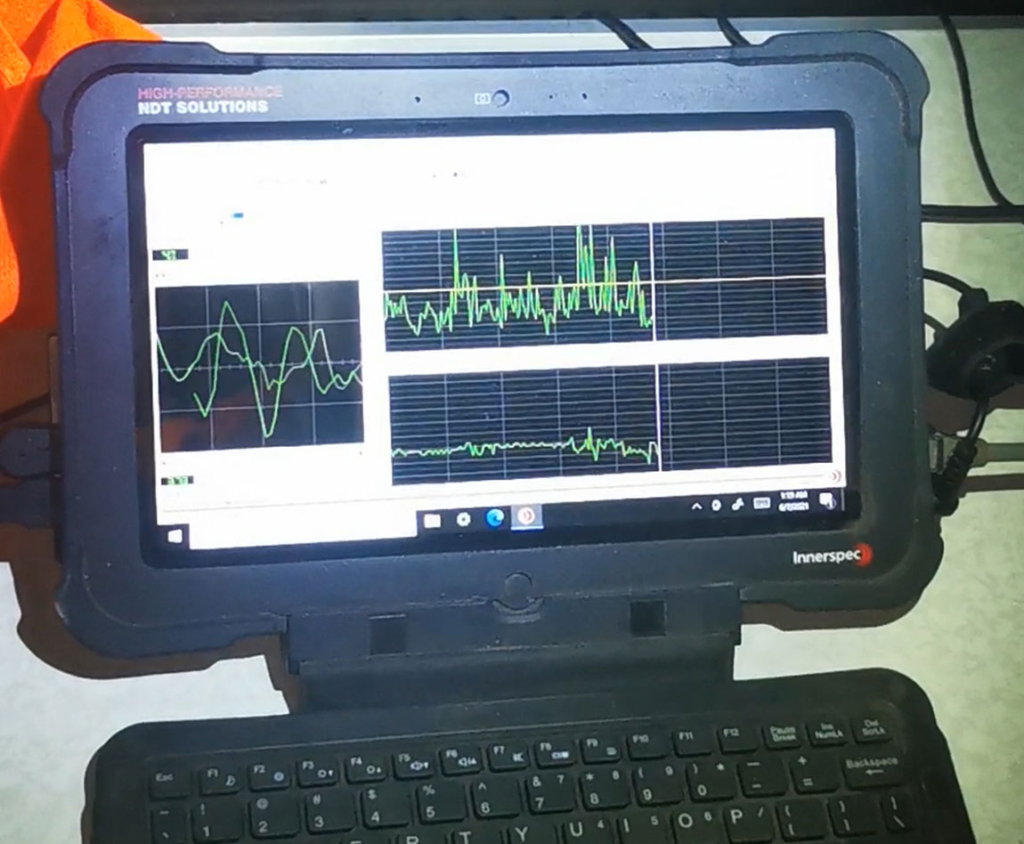 Un écran pour le CND EMAT