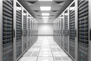 Salle de serveurs informatiques