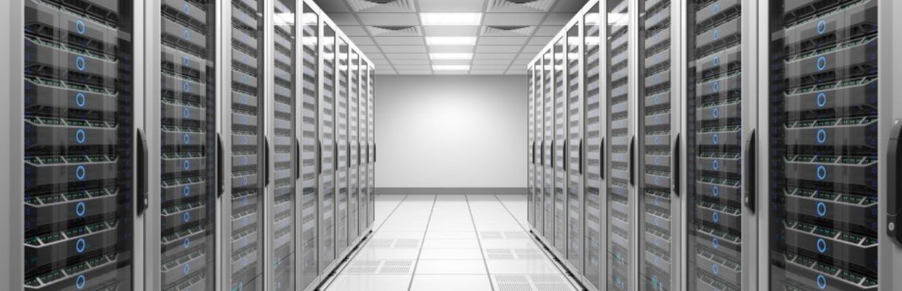 Salle de serveurs informatiques