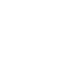 Pictogramme blanc d'une poubelle