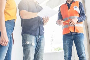 inspectors on site