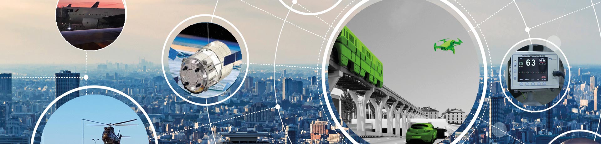 Les principaux secteurs de Sopemea : Ferroviaire, Aéronautique, Défense, Energie, Bien industriels