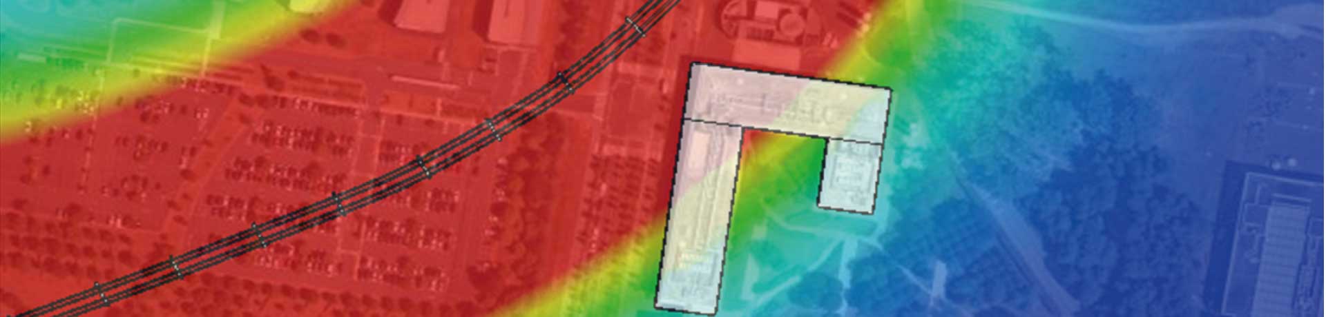 Numerical simulation of the metro route
