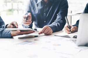 Multi-person working meeting