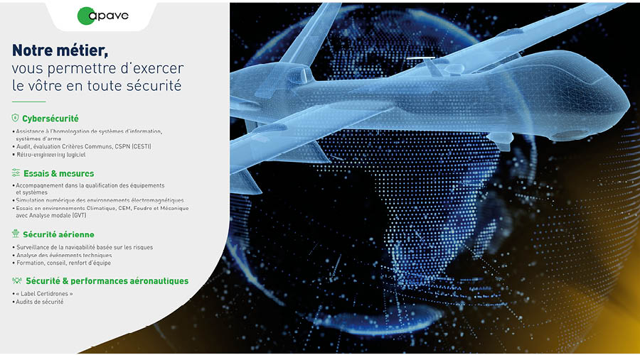 Visuel salon Eurosatory Apave et filiales