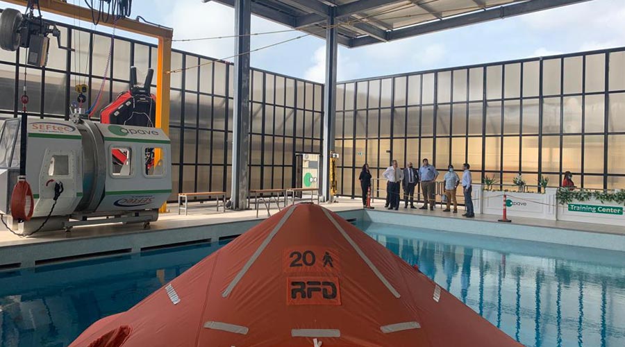 intérieur du training center