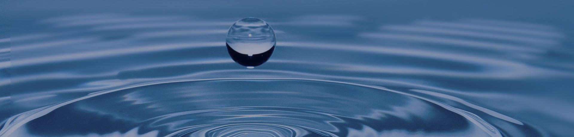 drop of water in suspension