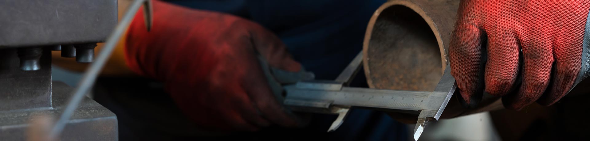 A man taking a measurement