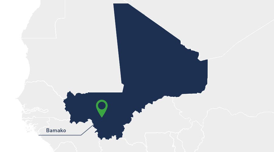 Map of Mali