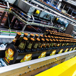Chaîne embouteillage Kronenbourg